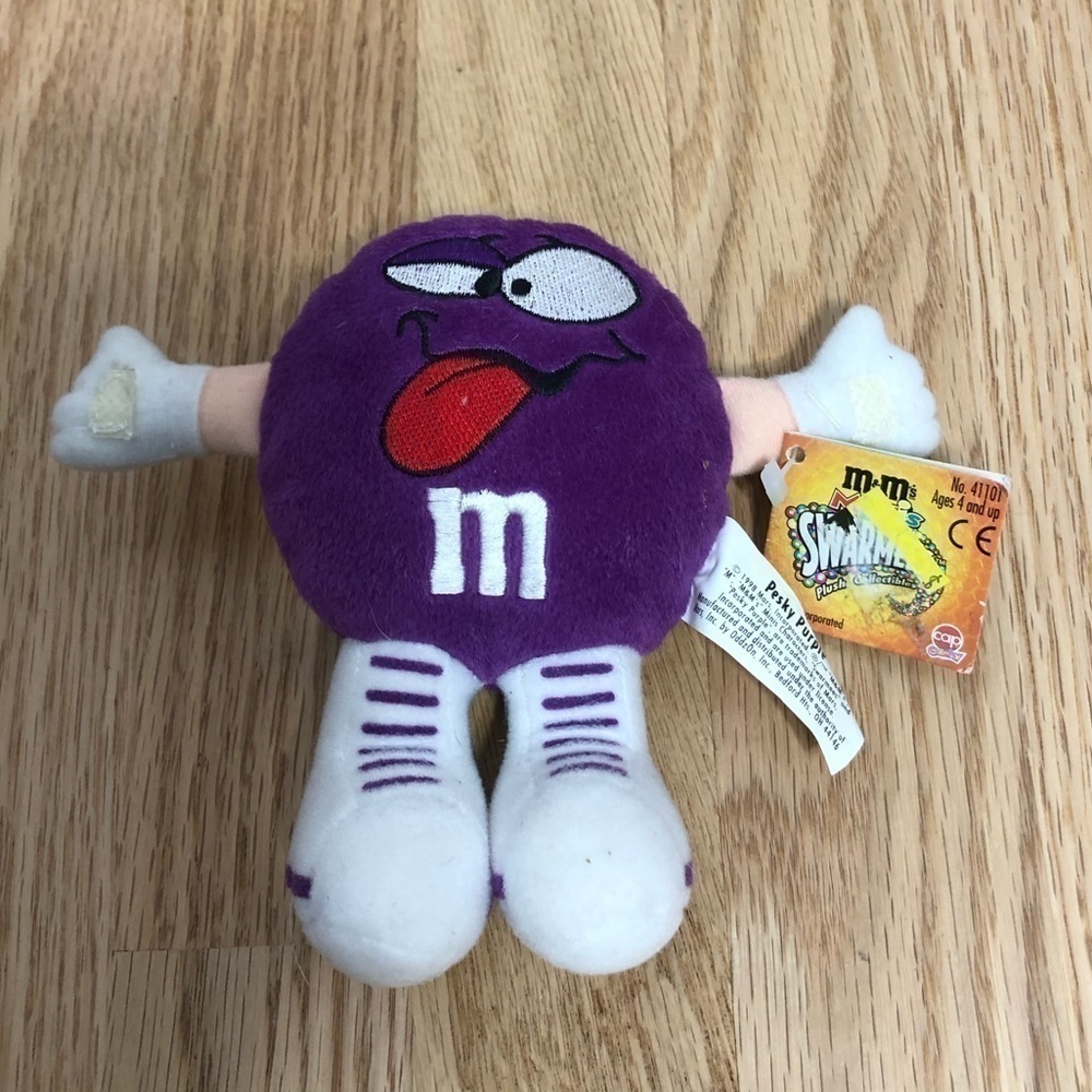 M&Ms Swarmer Plush Toy Vintage 90s